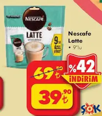 NESCAFE LATTE 9'LU
